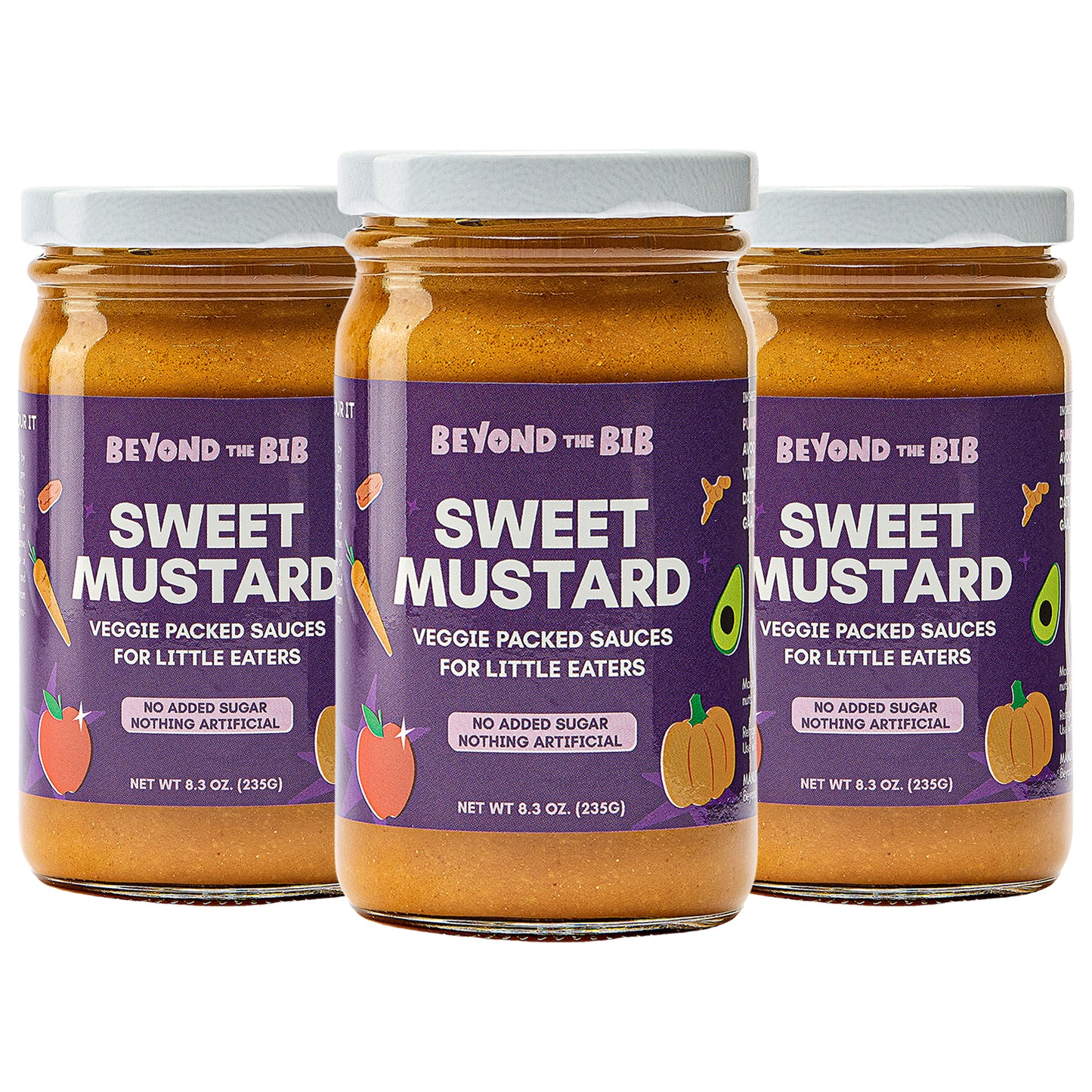 Sweet Mustard - 3 Pack